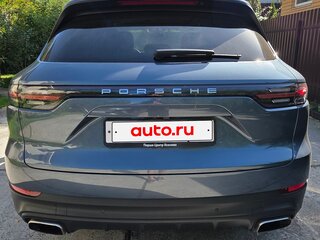 2018 Porsche Cayenne III, голубой, 5800000 рублей, вид 4