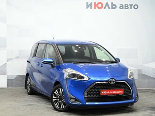 2019 Toyota Sienta II Рестайлинг, синий, 1350000 рублей, вид 3