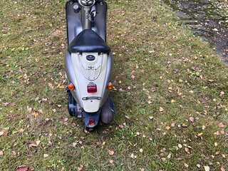 2001 Yamaha Vino 50, бежевый, 70000 рублей, вид 3