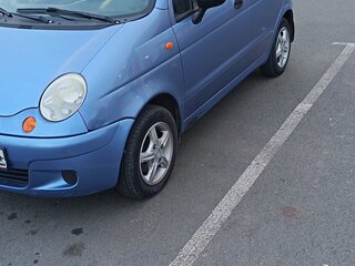 2009 Daewoo Matiz I Рестайлинг, синий, 210000 рублей, вид 4