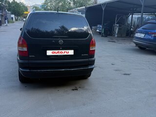 2002 Opel Zafira A, чёрный, 399000 рублей, вид 5