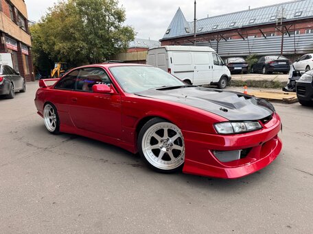 1997 Nissan Silvia VI (S14), красный, 2250000 рублей, вид 2