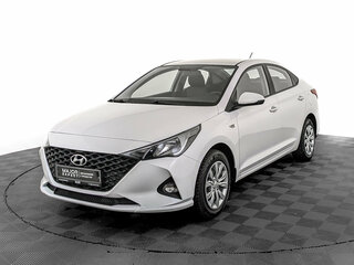 2022 Hyundai Solaris II Рестайлинг, белый, 1690000 рублей, вид 1