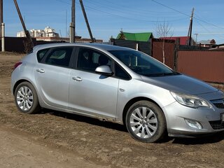 2011 Opel Astra J, серебристый, 500000 рублей, вид 4