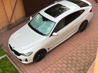2021 BMW 6 серии Gran Turismo 630d xDrive IV (G32) Рестайлинг, белый, 6999000 рублей, вид 3