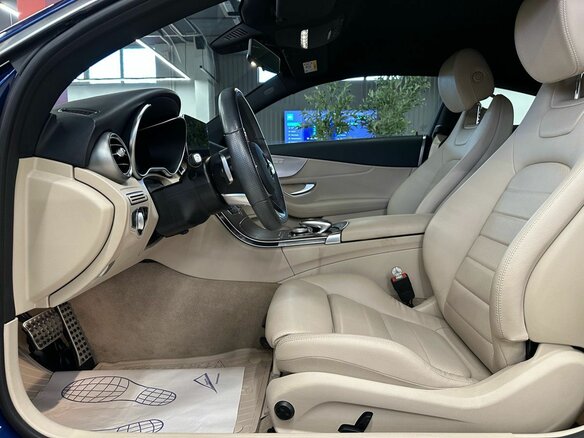 2019 Mercedes-Benz C-Класс 200 IV (W205) Рестайлинг, синий, 4290000 рублей - вид 12
