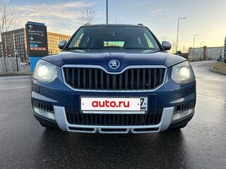 2014 Skoda Yeti I Рестайлинг, синий, 800000 рублей, вид 2