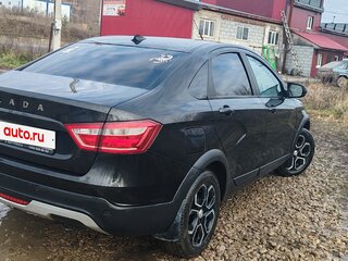 2019 Lada (ВАЗ) Vesta Cross I, чёрный, 740000 рублей, вид 4