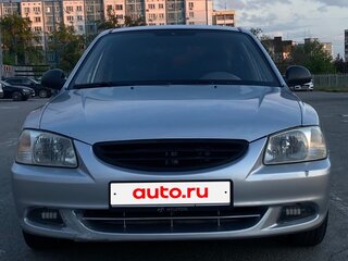2006 Hyundai Accent ТагАЗ II, серебристый, 375000 рублей, вид 1