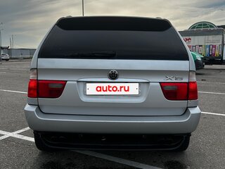 2001 BMW X5 3.0i I (E53), серебристый, 650000 рублей, вид 4