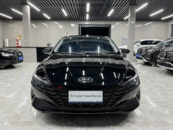 2022 Hyundai Elantra VII (CN7), чёрный - вид 1