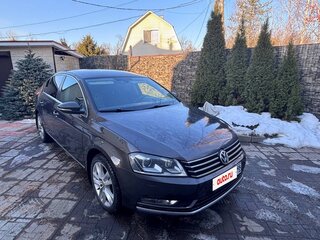 2014 Volkswagen Passat B7, коричневый, 850000 рублей, вид 2