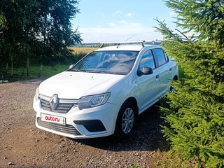 2019 Renault Logan II Рестайлинг, белый, 515000 рублей, вид 1