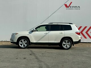 2012 Toyota Highlander II (XU40) Рестайлинг, белый, 1770000 рублей, вид 2
