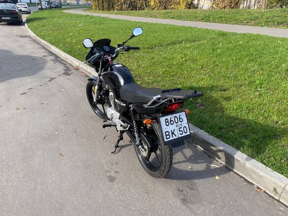 2021 Yamaha YBR125, чёрный, 249000 рублей - вид 4