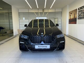 2021 BMW X6 40i III (G06), чёрный, 8750000 рублей, вид 2