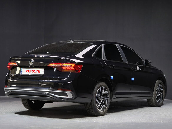 2023 Volkswagen Jetta VII Рестайлинг, чёрный - вид 3
