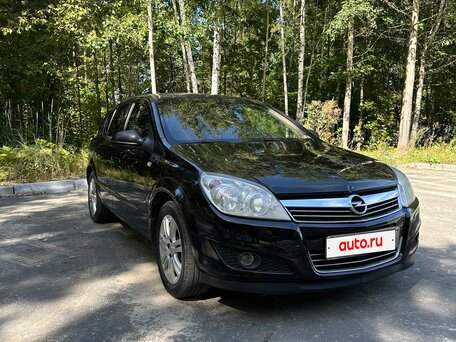 2010 Opel Astra H Рестайлинг, чёрный, 450000 рублей, вид 3