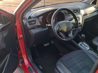 2011 Kia Rio 4-speed III, красный, 780000 рублей, вид 3