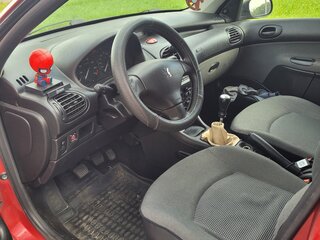 2009 Peugeot 206, красный, 280000 рублей, вид 5