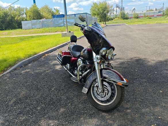 2007 Harley-Davidson Electra Glide, красный, 590000 рублей - вид 4