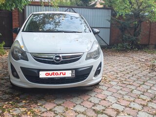 2012 Opel Corsa D Рестайлинг II, белый, 400000 рублей, вид 1