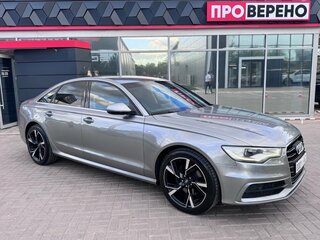 2013 Audi A6 IV (C7), серый, 1499900 рублей, вид 2