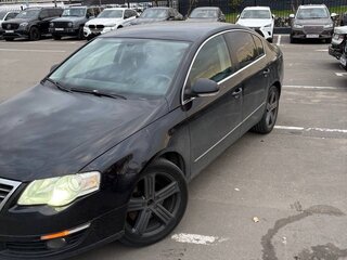 2008 Volkswagen Passat B6, чёрный, 630000 рублей, вид 2