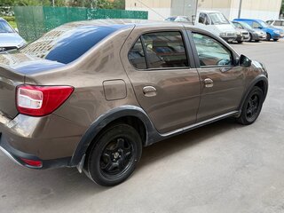 2022 Renault Logan Stepway II Рестайлинг, коричневый, 790000 рублей, вид 3