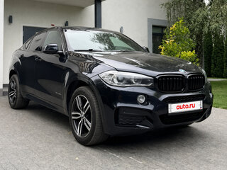 2017 BMW X6 30d II (F16), чёрный, 2980000 рублей, вид 1