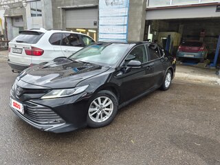 2018 Toyota Camry VIII (XV70), чёрный, 1720000 рублей, вид 1