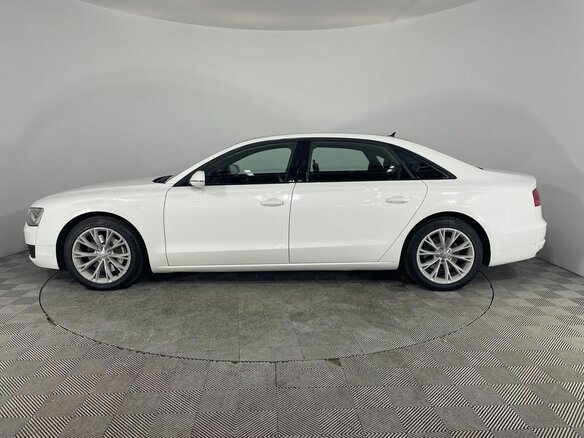 2011 Audi A8 Long III (D4), белый, 2750000 рублей - вид 5