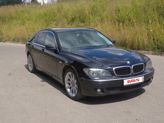 2008 BMW 7 серии 730i IV (E65/E66) Рестайлинг, чёрный, 1100000 рублей, вид 4