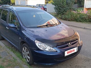 2003 Peugeot 307 5-speed I, синий, 300000 рублей, вид 2