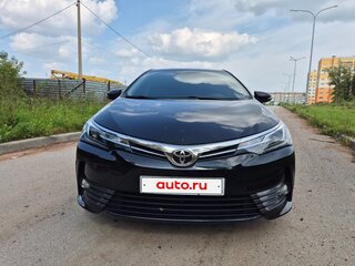 2016 Toyota Corolla XI (E160, E170, E180) Рестайлинг 1, чёрный, 1300000 рублей, вид 3