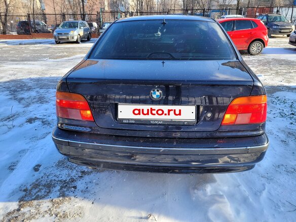 2000 BMW 5 серии 523i IV (E39), синий, 550000 рублей - вид 3