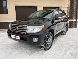 2014 Toyota Land Cruiser 200 Series Рестайлинг 1, чёрный, 4790000 рублей, вид 1