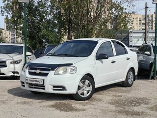 2010 Chevrolet Aveo I Рестайлинг, белый, 204900 рублей, вид 1