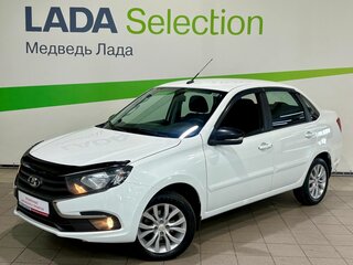 2020 Lada (ВАЗ) Granta I Рестайлинг, белый, 595000 рублей, вид 1