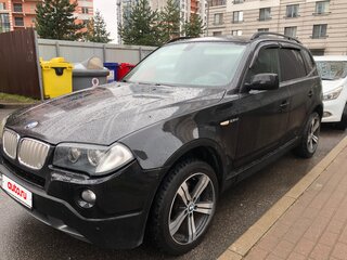 2007 BMW X3 25i I (E83) Рестайлинг, чёрный, 977000 рублей, вид 2