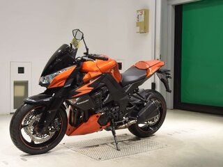 2013 Kawasaki Z 1000, оранжевый, 615000 рублей, вид 4