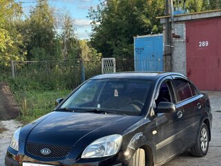 2009 Kia Rio II, чёрный, 299000 рублей, вид 1
