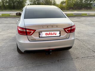2019 Lada (ВАЗ) Vesta I, серебристый, 1050000 рублей, вид 2