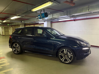 2012 Porsche Cayenne S II (958), синий, 3300000 рублей, вид 4