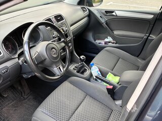 2010 Volkswagen Golf VI, синий, 490000 рублей, вид 3