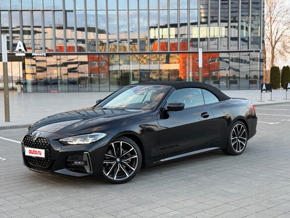 2021 BMW 4 серии 430i G22, G23, G26, чёрный, 3750000 рублей - вид 2