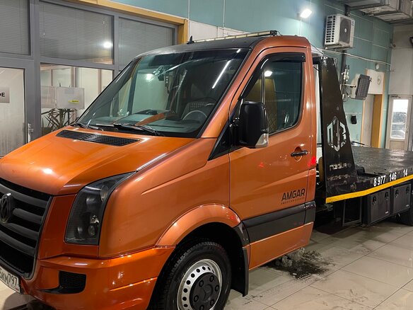 2007 Volkswagen Crafter, оранжевый, 2390000 рублей - вид 8