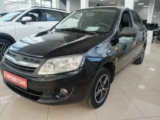 2013 Lada (ВАЗ) Granta I, чёрный, 269000 рублей, вид 1