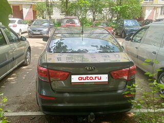 2016 Kia Rio III Рестайлинг, серый, 730000 рублей, вид 5
