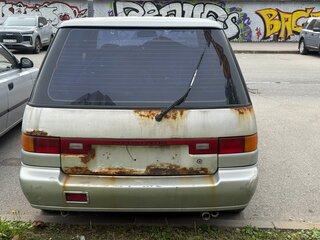 1990 Nissan Prairie II (M11), серебристый, 40000 рублей, вид 4